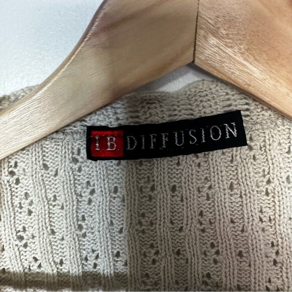 Diffusion women’s sweater vintage 90s‎ medium - Picture 3 of 4